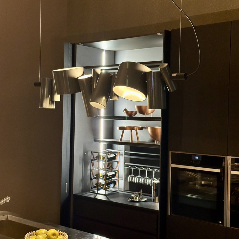 Dancing Queen 1 - Light LED Pendant, Gloss Gray