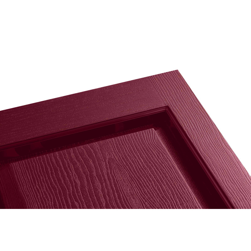 Paire de volets avec panneaux en vinyle surélevés standard, Baie, 51 po x l 15 po x P 1 po