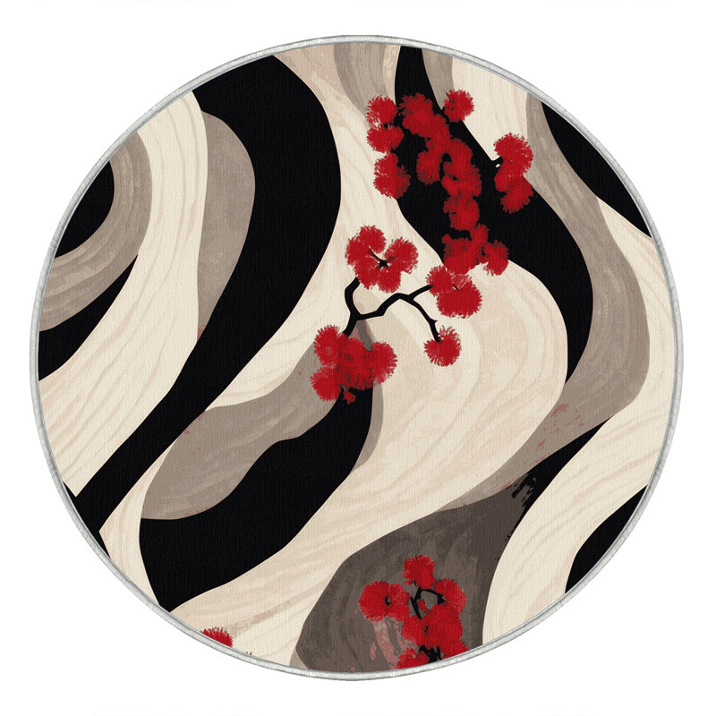 Tapis Harmony In Bloom, Rond 7 pi