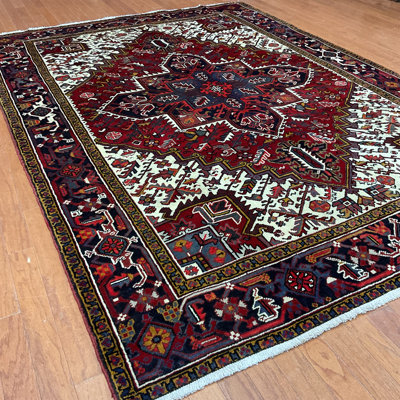 HERAT ORIENTAL Handmade Heriz Wool Rug