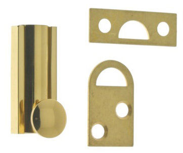Solid Brass Surface Bolt