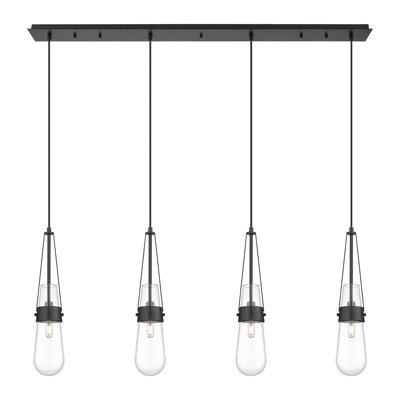Luminaire suspendu grappe 4 lumières Spradley
