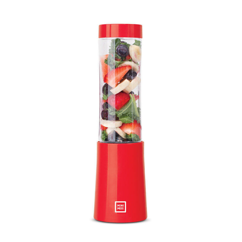 Euro Cuisine Mini Mixx Personal Blender, Red