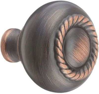(Paquet de 5) Poignée en corde de 1-1 / 4 po bronze huilé