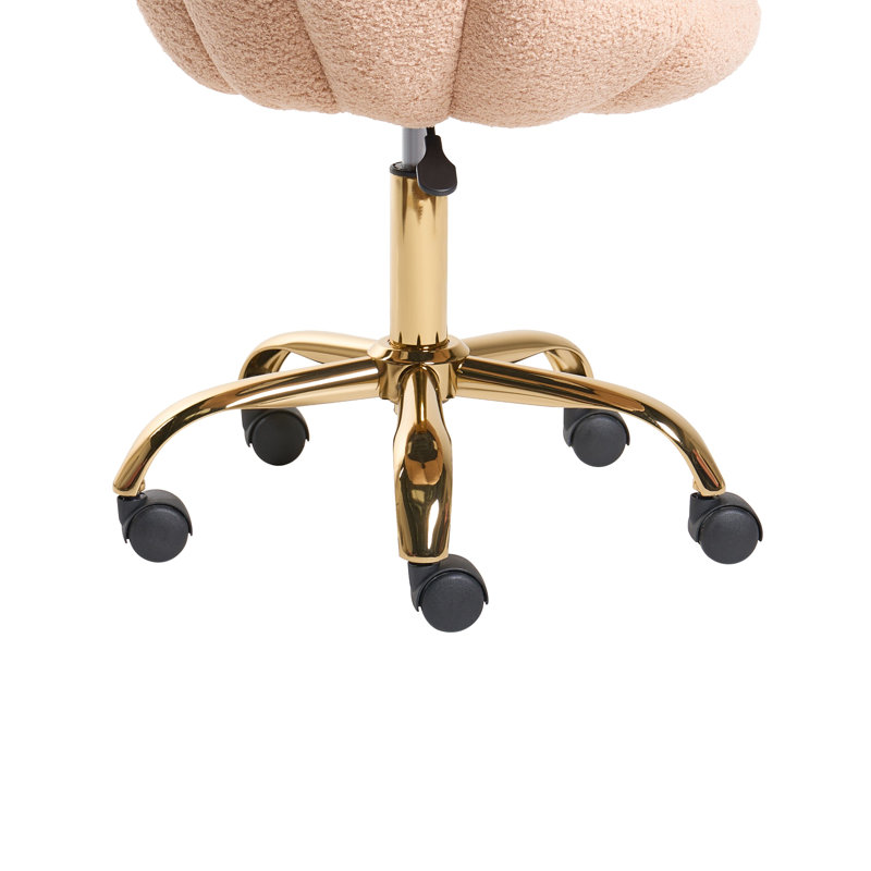 Beliani ANNABELLE Boucle Office Chair