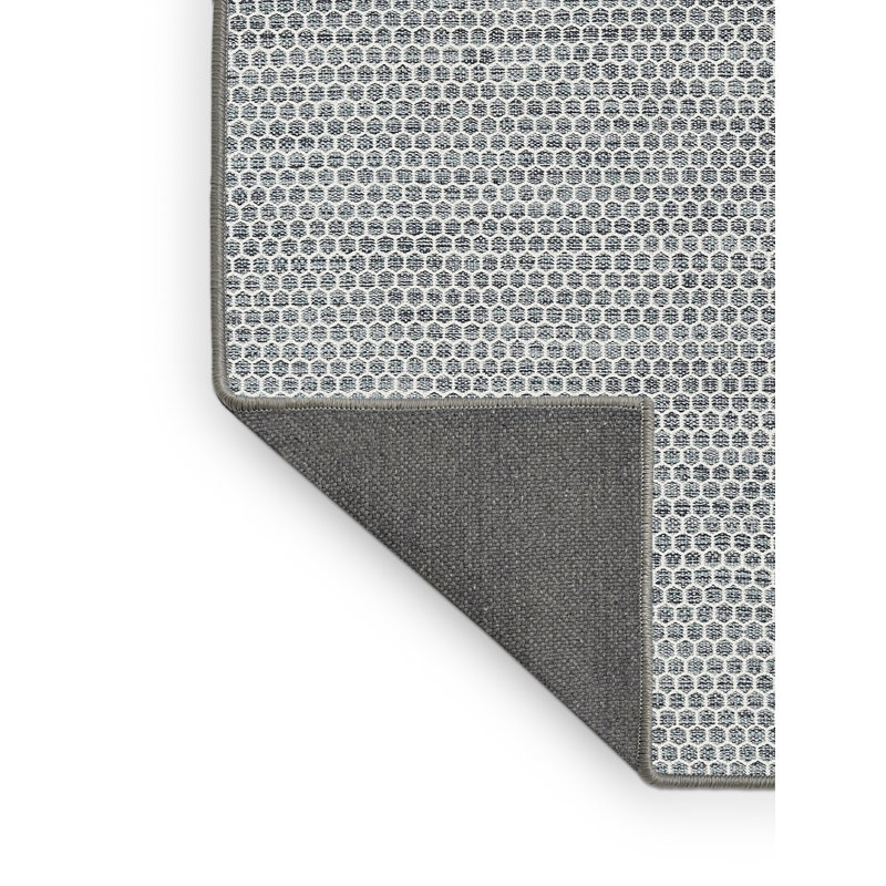 Tapis gris zone contemporaine Husted, Rectangle 5 pi x 7 pi