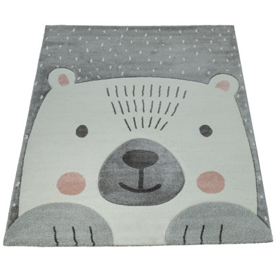 Bardfield Abstract Machine Woven Polypropylene Plastic Rug