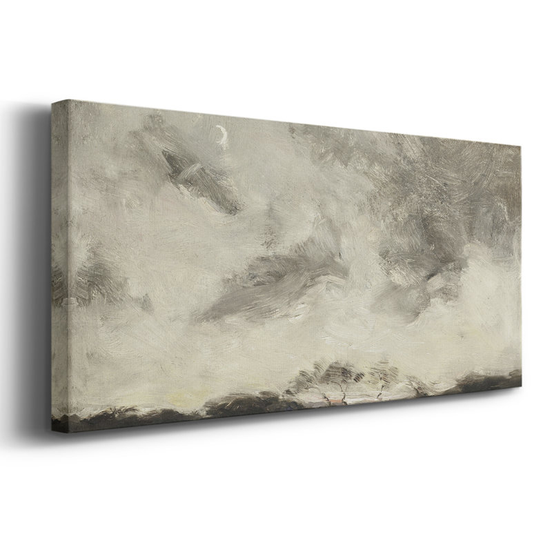 Paysage, série DCC-XXV, toile tendue avec châssis, prête à être accrochée, H 20 po x l 50 po
