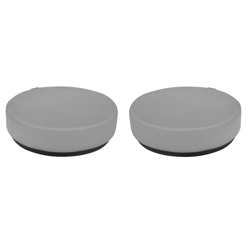 Coussin de plancher Pro Series avec base Wobble, paquet de 2, Gris