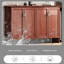 Walnut Aluminum Shoe Storage