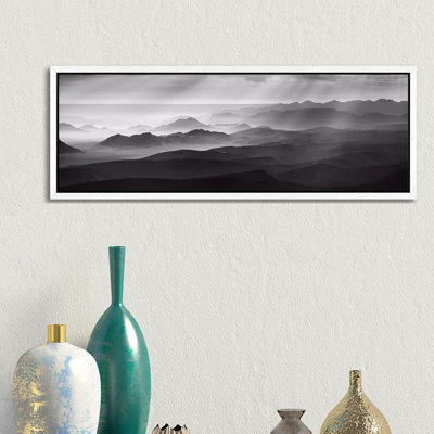 Namib Desert by Air 1 Piece Wrapped Canvas Panoramic Wall Art