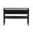 Metivier Solid Mango Wood Console Table, Black