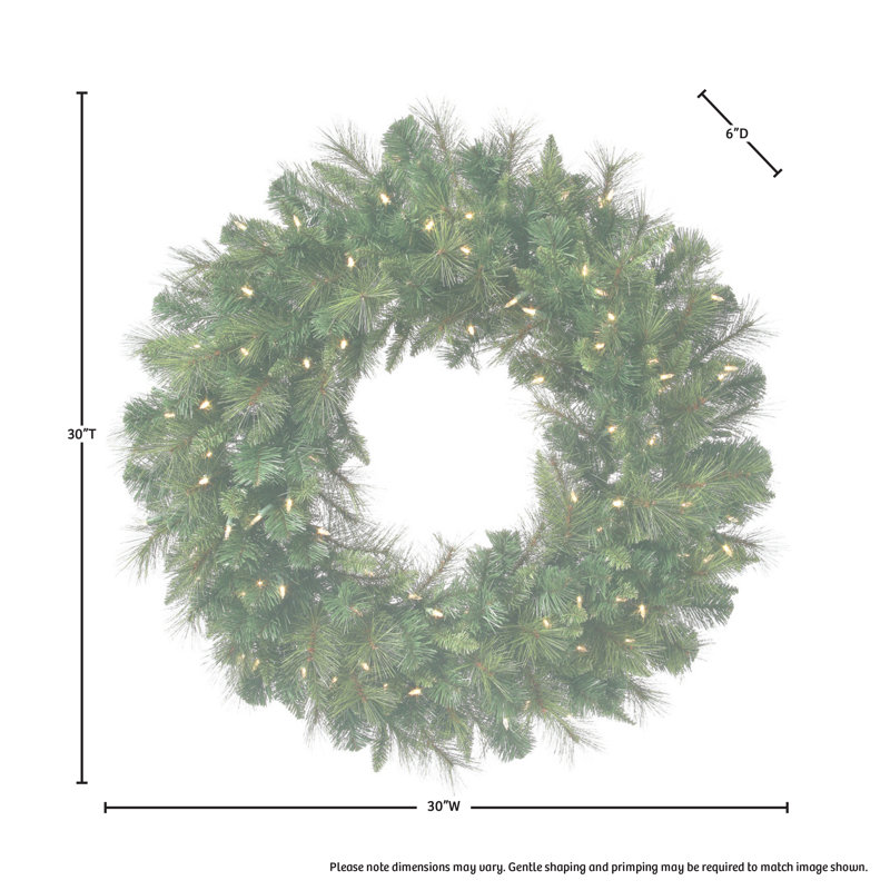 Couronne DEL à mélange de Belgique, L 30 po x H 30 po x P 4 po
