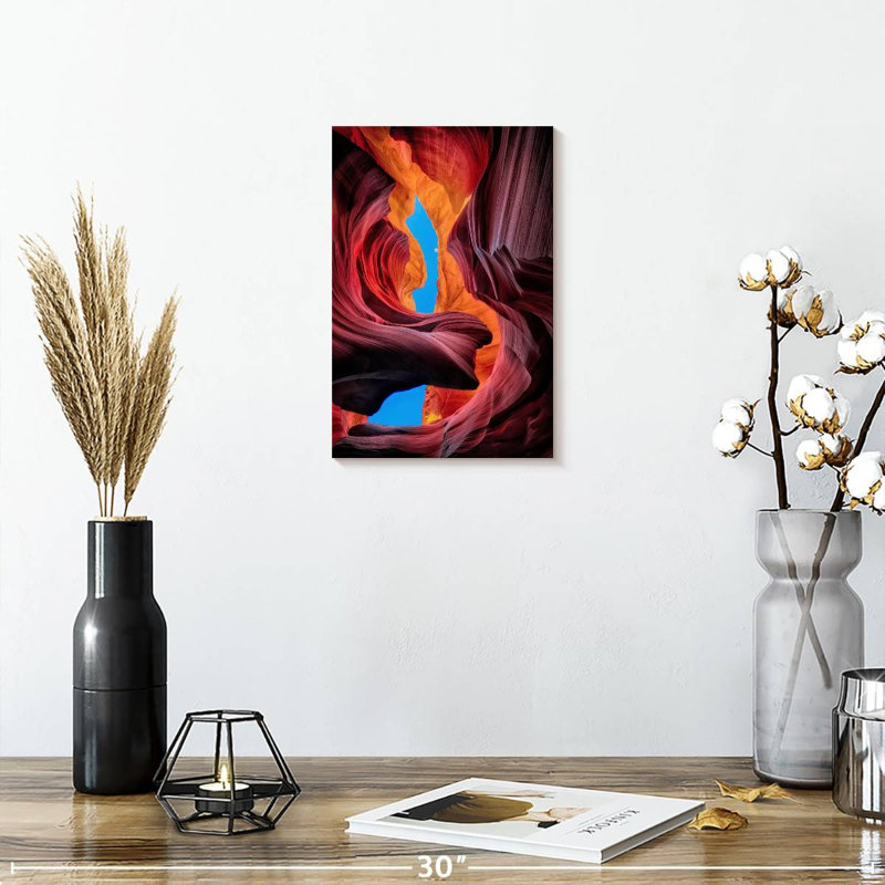 Alvord Arizona Antelope Canyon, H 12 po x l 8 po