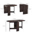 HOMCOM Folding Dining Table Drop Leaf Small Spaces-2016970958