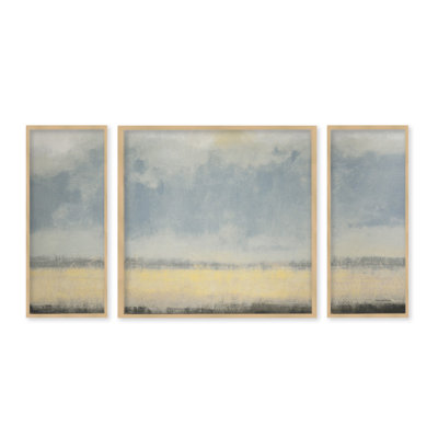 " Warm Coastal Breeze " by Norman Wyatt Jr. 3 - Pieces
