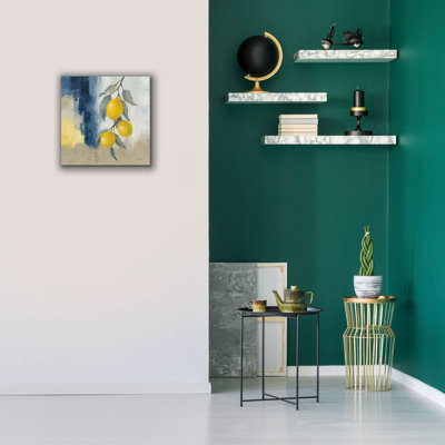 'Lemons From The South 2' by Silvia Vassileva Canvas Wall Art