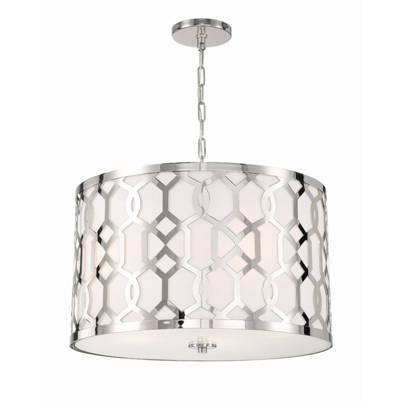 Jennings 5 - Light Chandelier, Nickel, 24.25" 5-Light