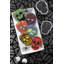 Tovolo Skull Cookie Cutter and Stamp Set of 6 for Halloween and Pirate Baking, Black