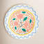 Summer Bliss Handmade Stoneware Dinner Plate