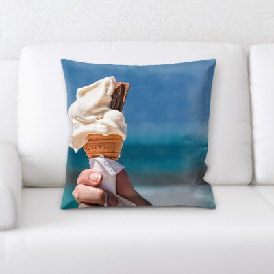 Coussin en cône de crème ice