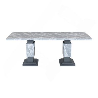 Table de salle à manger grise