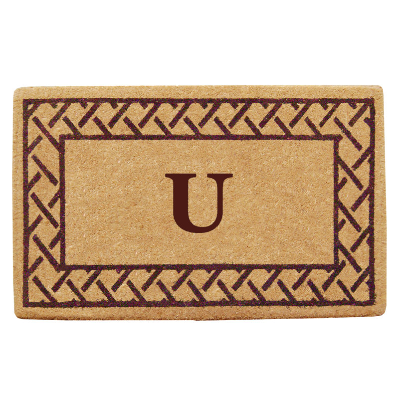 Sweetwood Outdoor Doormat, U
