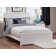 Nantucket Low Profile Solid Wood Platform Bed with Matching Footboard