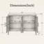 Buffet antique 4 portes American Country Style-1056803308