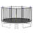 Yescom Universal Trampoline Replacement Enclosure Poles Accessories