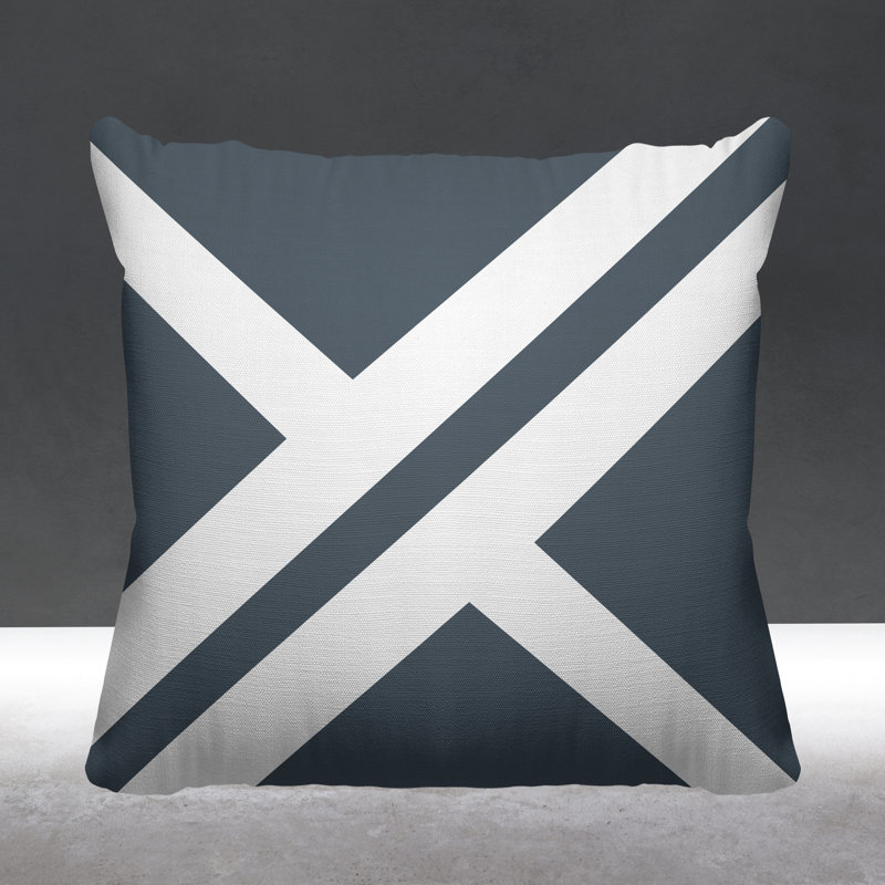 Coussin intérieur / extérieur Timber, L 17 po x H 17 po, gris