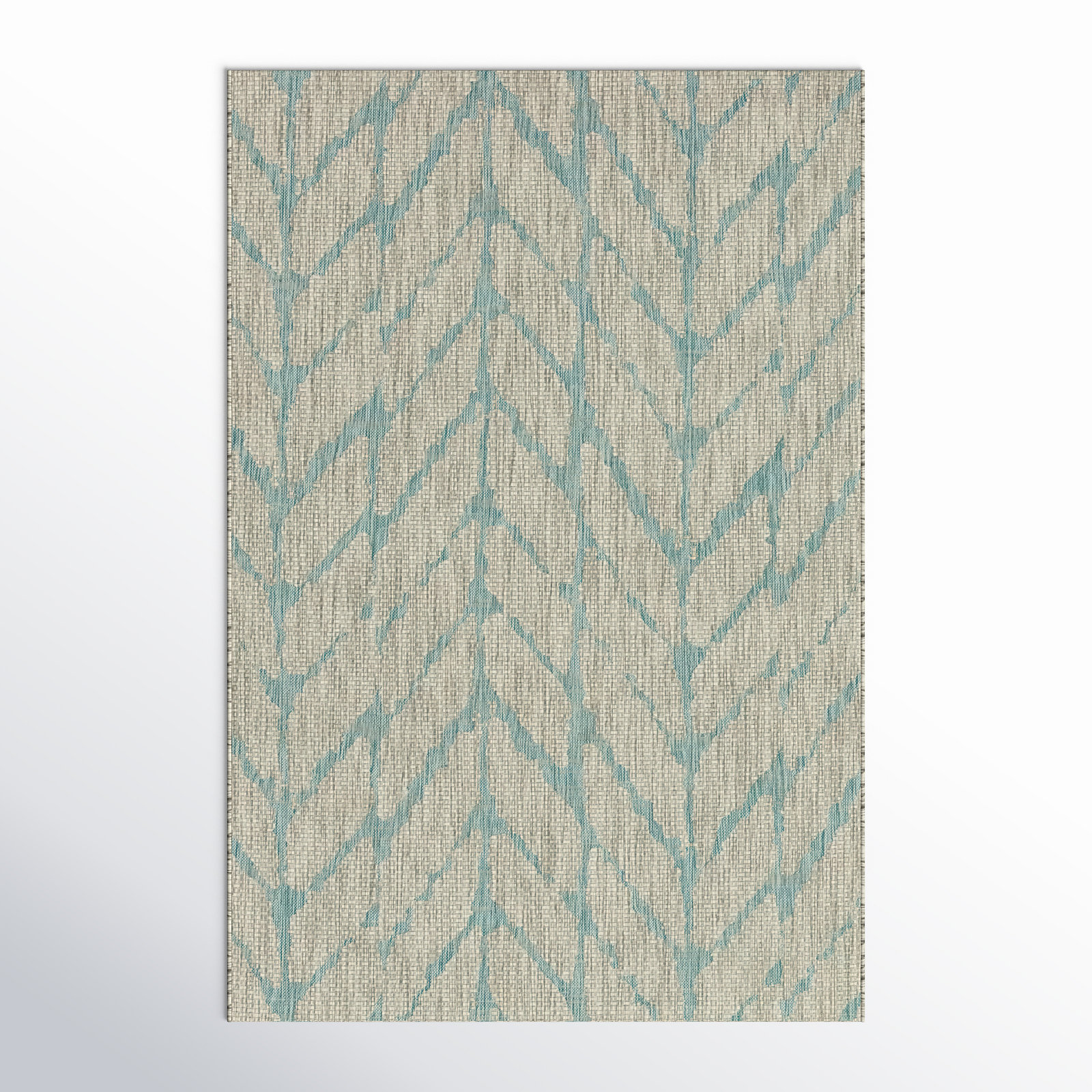 Palila Indoor/Outdoor Rug, Rectangle 3'11" x 5'10"