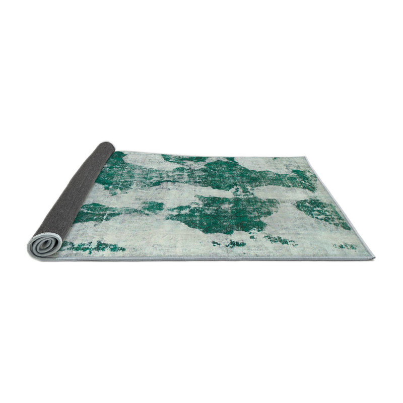Tapis abstrait moderne 838, Rond 7 pi
