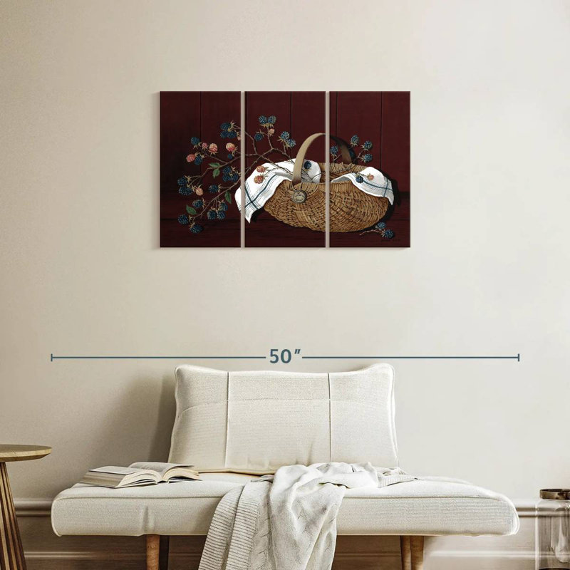 Yarlin Basket I, 20" H x 33" W