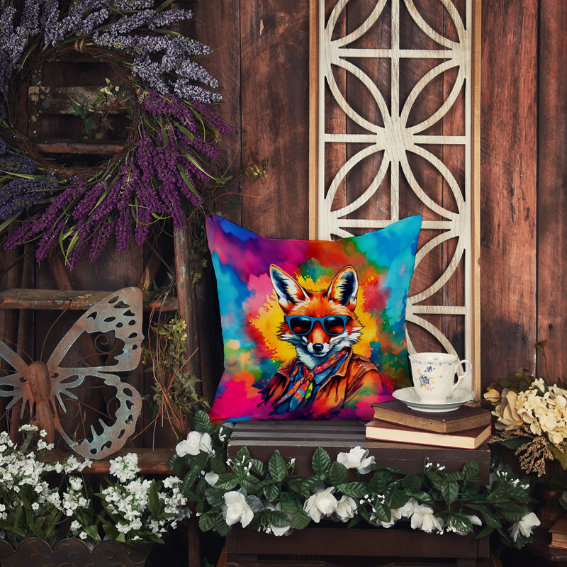 Coussin Hippie, H 14 po x l 14 po