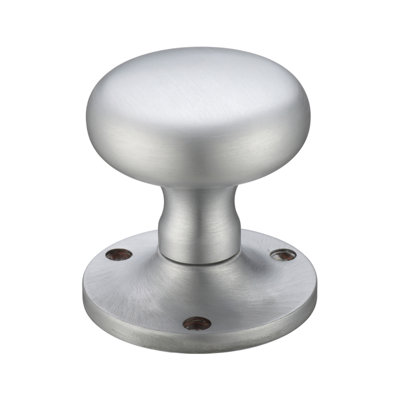 Sculptor Satin Chrome Internal Door Knob Pack
