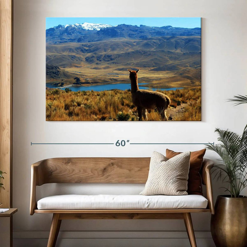 Brampt Lakeside Alpaca, 34" H x 51" W