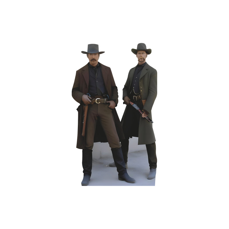 H 58101 Wyatt Earp and Doc