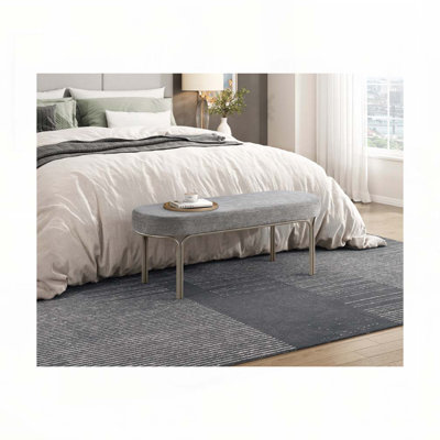 Banc élégant en chenille