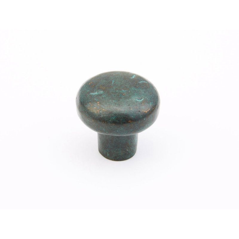 Mountain Bronze Round Knob, Verdi Imperiale, 1 3/8"