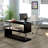 Kelford L-Shaped Glass Top Writing Desk-16678439