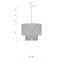 Beaded Imfibinga Bead 3-Tier Chandelier