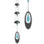 Cloches de Woodstock - turquoise