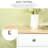 Sideboard With Solid Wood Countertop, Modern Kitchen Storage Cabinet, Coffee Bar Cabinet With 3 Drawers, Doors And Adjustable Shelf-1662984839