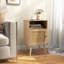 40cm W Manufactured Wood Bedside Table