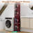 4 Tier Folding Stackable Storage Box, Stackable Storage Drawers On Wheels, Bathroom Floor Cabinet With Doors-1212172061