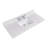 Plateau de meuble-lavabo simple 49 po Frosinone en blanc Statuarietto avec lavabo