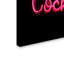 « cocktails construct », art textuel sur toile tendue-21857119