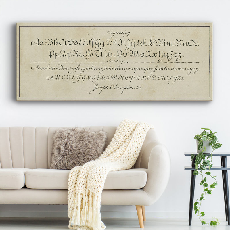 " Manuscript Sampler V ", 8" H x 20" W x 1.5" D