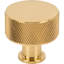 Beliza 1 1/8" Diameter Cylindrical Knurled Knob-1060449376